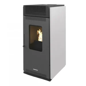 Stufa a pellet ad aria Anita da 10 kW Sannover bianco