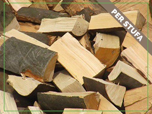 Legna di Faggio, Frassino o Carpino bianco (consegnata sfusa con ribaltabile)